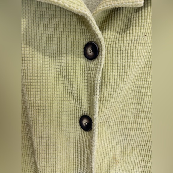 Bryn Walker Cotton Corduroy Waffle Shirt Jacket Size Small Button Up Shacket - Picture 9 of 9